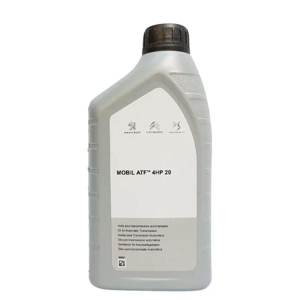 روغن گیربکس اتوماتیک پژو و سیتروئن MOBIL ATF 4HP 20 موبیل حجم ۱ لیتر AL4